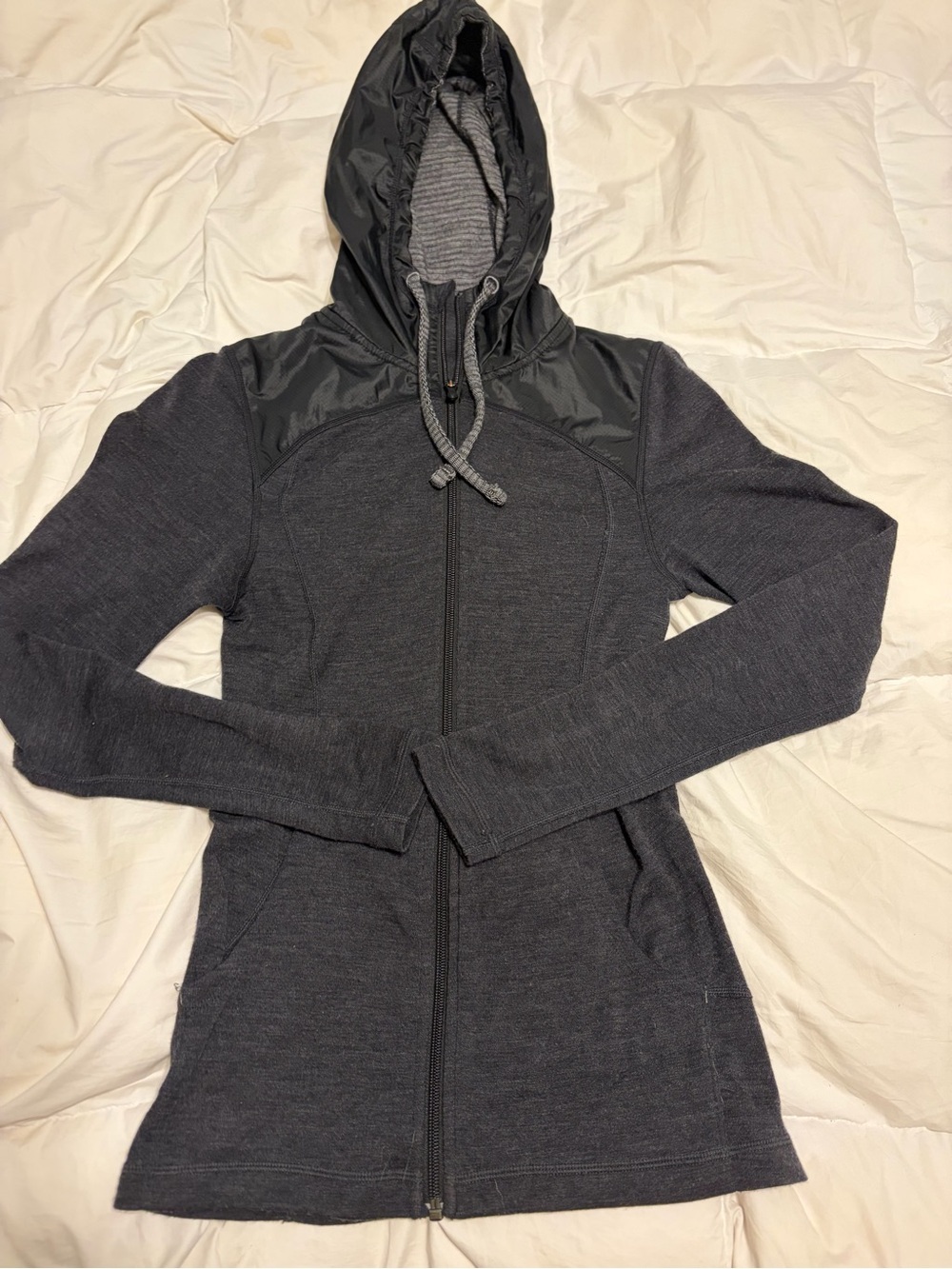 Smartwool Men's Black Full-Zip Sweater Hoodie